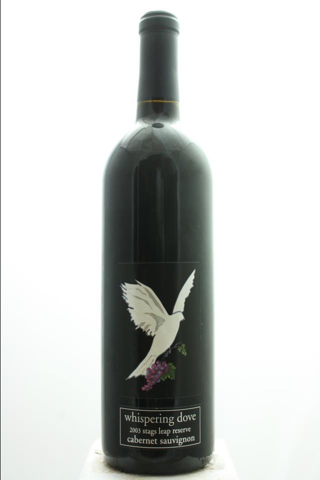 Whispering Dove Cabernet Sauvignon Stags Leap Reserve 2003