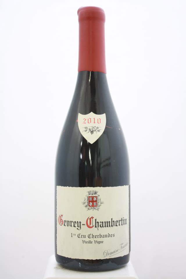 Domaine Fourrier Gevrey-Chambertin Cherbaudes Vieilles Vignes 2010