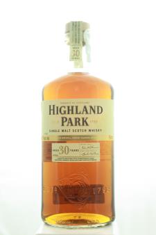 Highland Park Single Malt Scotch Whisky 30-Years-Old NV