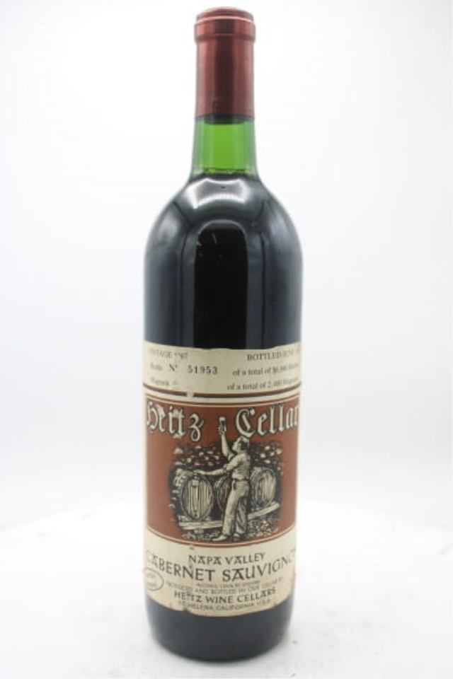 Heitz Cellar Cabernet Sauvignon Martha`s Vineyard 1987