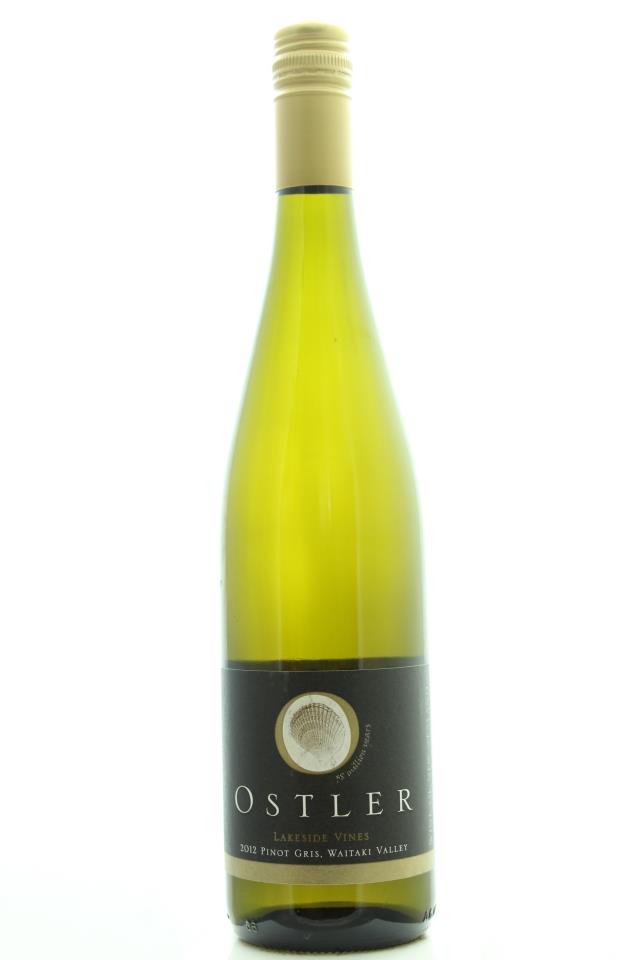Ostler Pinot Gris Lakeside Vines 2012