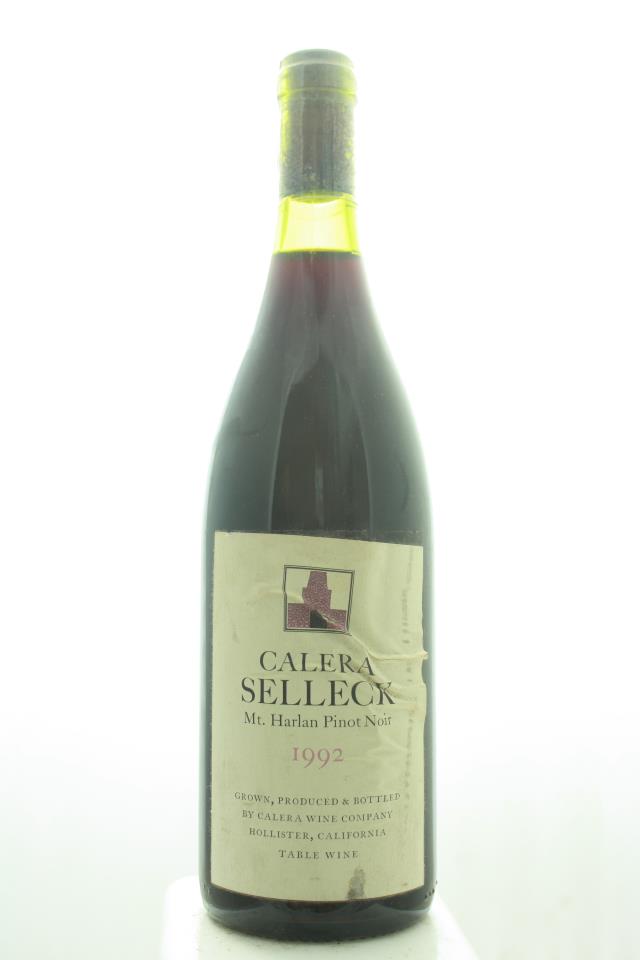 Calera Pinot Noir Selleck 1992