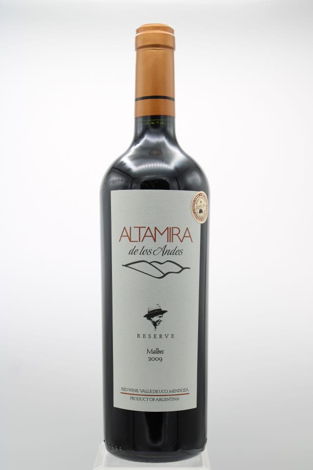 Vistaflores Malbec Reserve Altamira de los Andes 2009