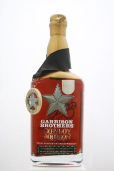 Garrison Brothers Texas Straight Bourbon Whiskey Cowboy Uncut Bourbon 2019
