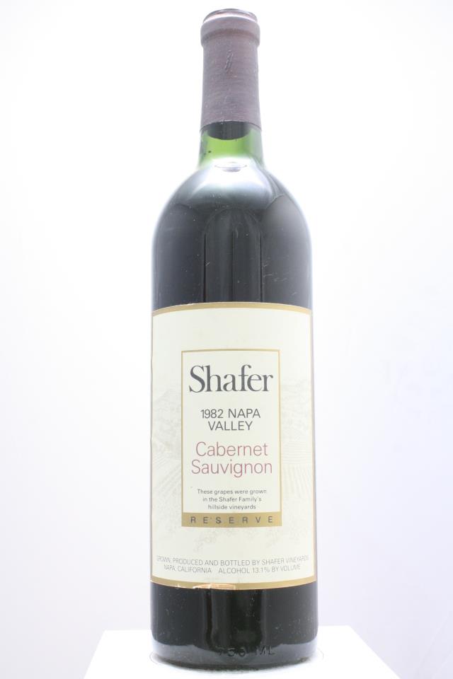 Shafer Cabernet Sauvignon Estate Reserve 1982