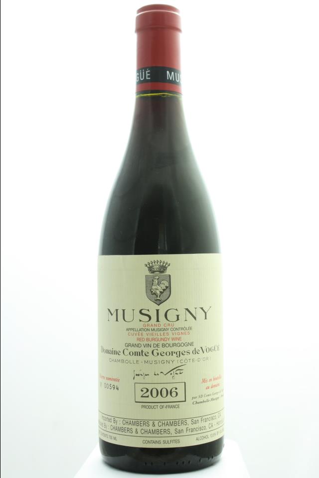 Comte Georges de Vogüé Musigny Cuvée Vieilles Vignes 2006
