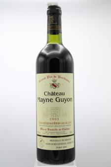 Mayne Guyon Cotes de Blaye 2003