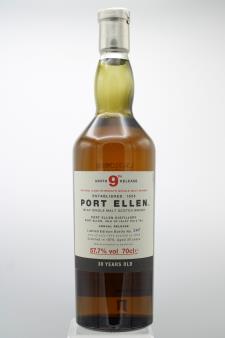 Port Ellen Single Malt Whisky Natural Cask Strength 30-Year-Old 9th Release 1979