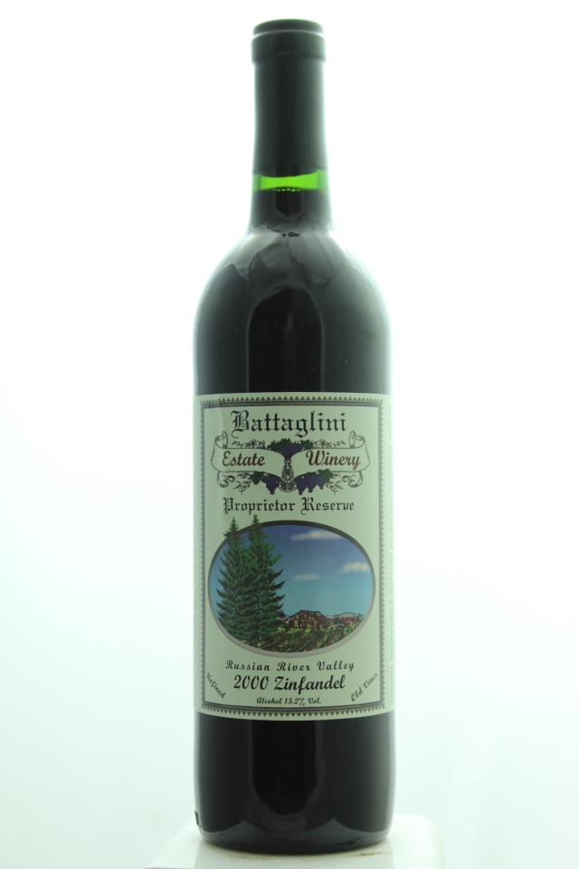 Battaglini Zinfandel Old Vines Reserve 2000