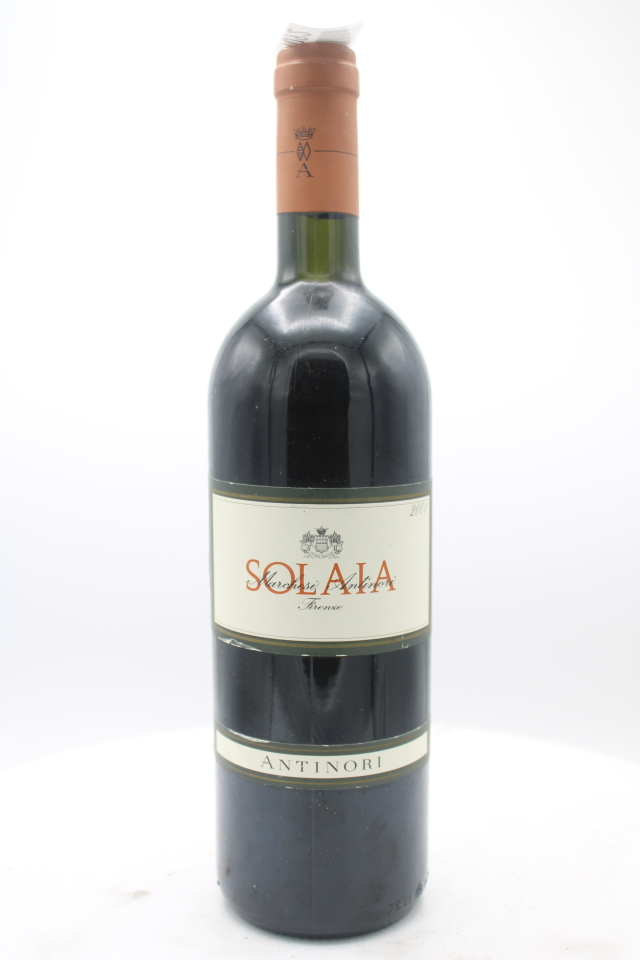ワイン ANTINORI SOLAIA 2001 Toscana 750ml 2001 Marchesi Antinori Solaia – A Super Tuscan Masterpiece