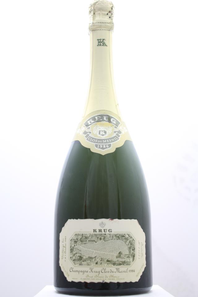 Krug Clos du Mesnil Blanc de Blancs Brut 1986