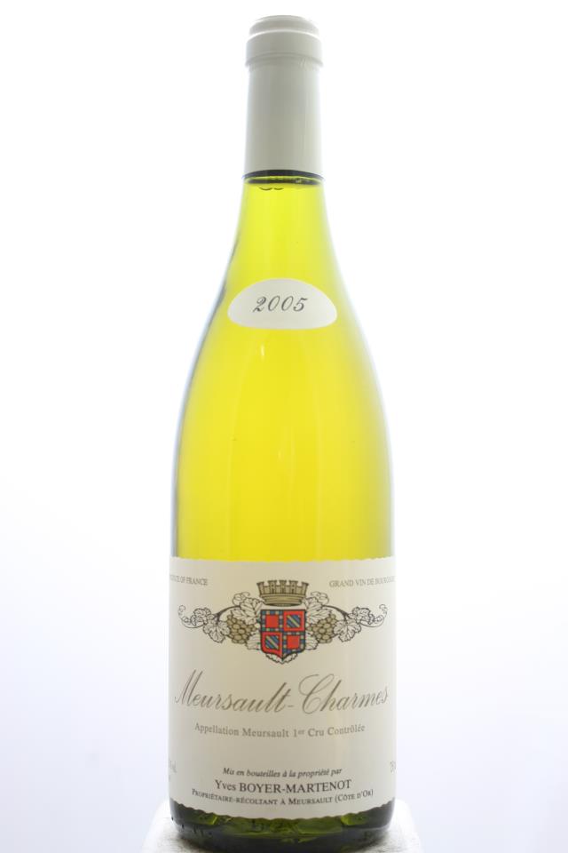 Yves Boyer-Martenot Meursault Charmes 2005
