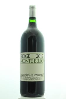 Ridge Vineyards Cabernet Sauvignon Monte Bello 2015