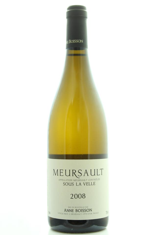 Anne Boisson Meursault Sous la Velle 2008