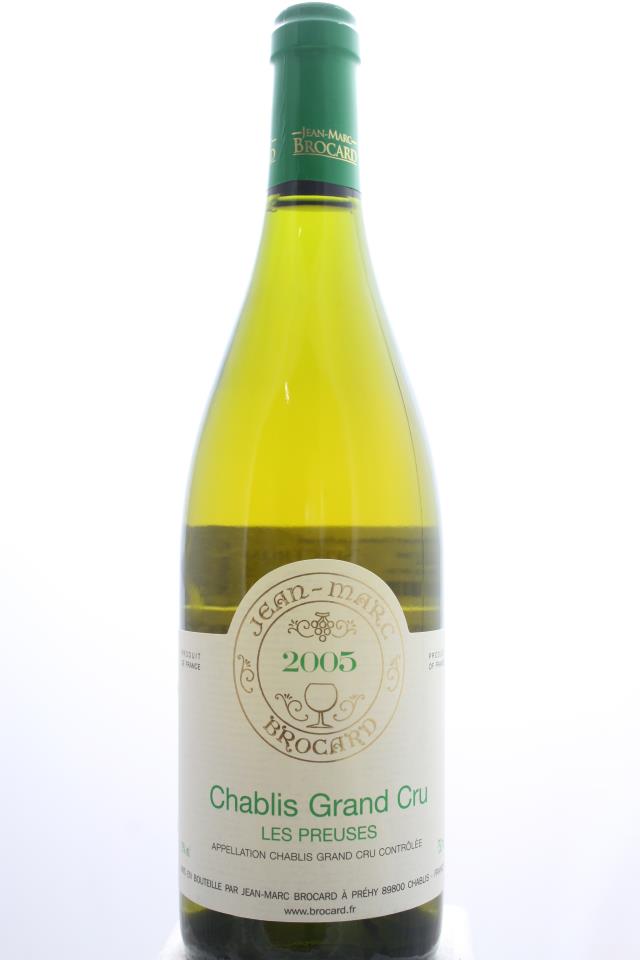 Jean-Marc Brocard Chablis Les Preuses 2005