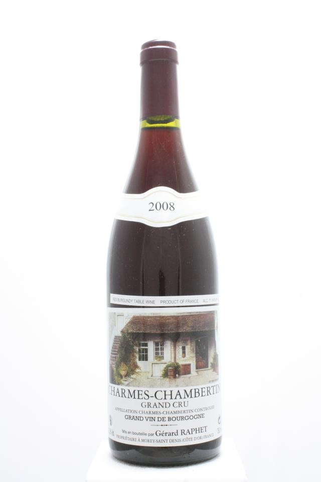 G. Raphet Charmes-Chambertin 2008