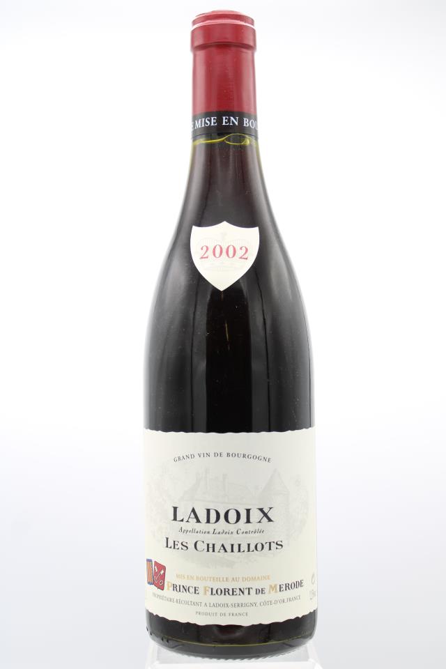 Prince Florent de Merode Ladoix Les Chaillots 2002