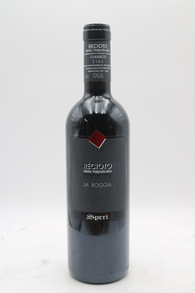 Speri Recioto della Valpolicella Classico La Roggia 2003