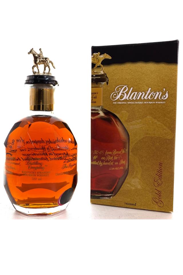 Blanton's Kentucky Straight Bourbon Whiskey Gold Edition 2018