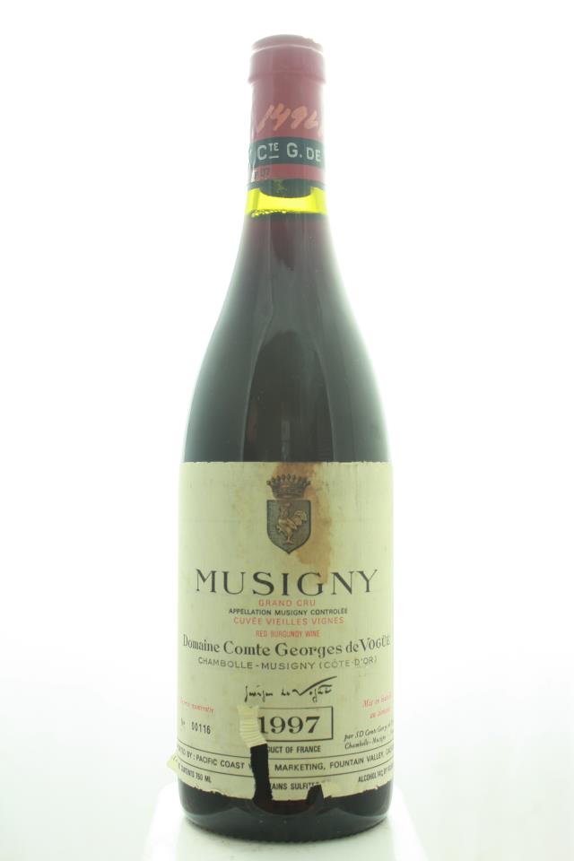 Comte Georges de Vogüé Musigny Cuvée Vieilles Vignes 1997