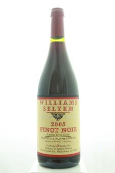 Williams Selyem Pinot Noir Westside Neighbors 2005