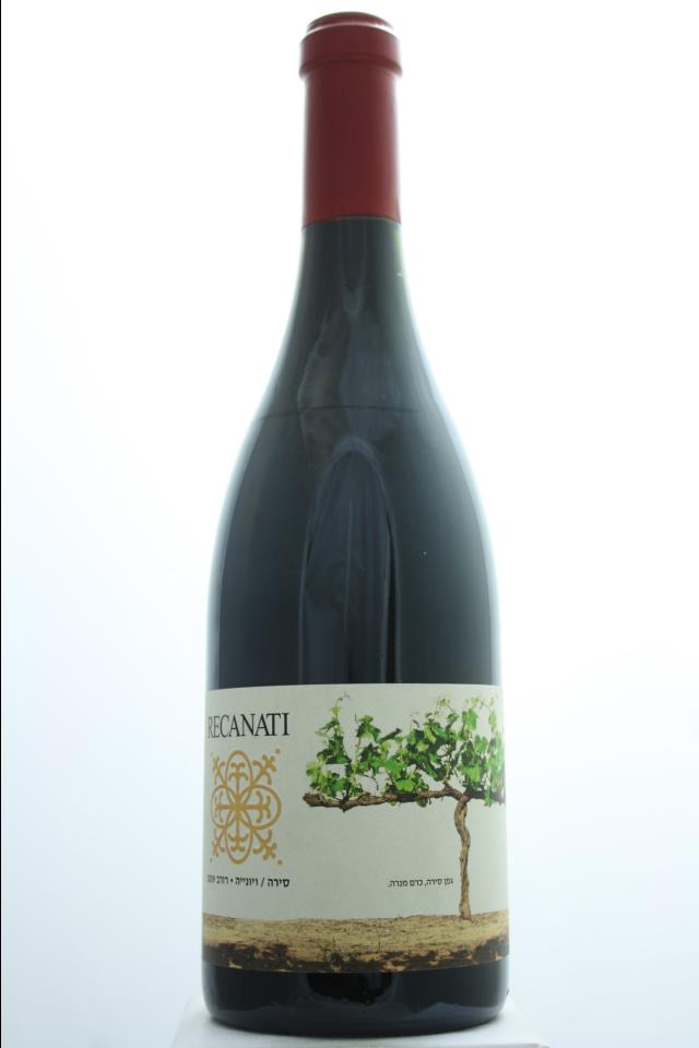 Recanati Winery Syrah Viognier Manara Vineyard Reserve 2009