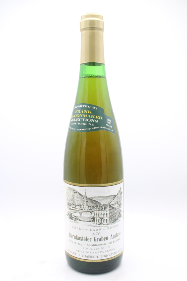 Hermann Thaprich Bernkasteler Graben Riesling Auslese #7 1976