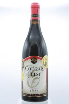 Cougar Crest Estate Syrah  2002