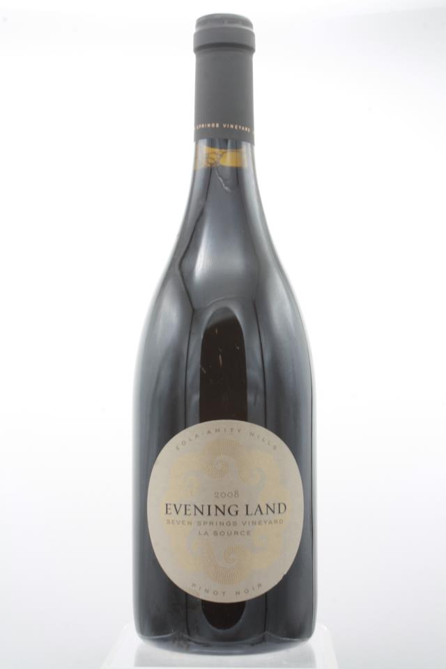 Evening Land Pinot Noir Seven Springs Vineyard La Source 2008