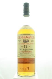 Glenmorangie Single Highland Malt Whisky Port Wood Finish 12-Years-Old NV