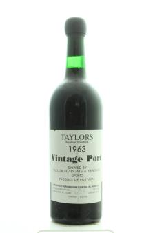 Taylors Vintage Port 1963