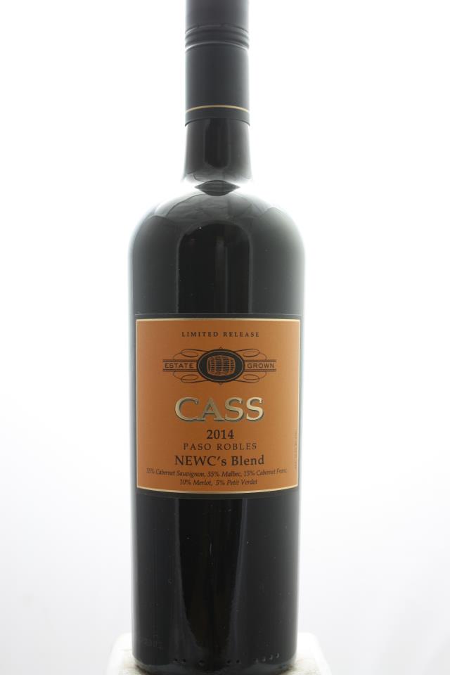 Cass NEWC's Blend Estate Limited Release Paso Robles 2014