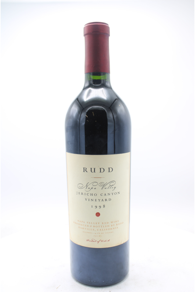 Rudd Estate Proprietary Red Jericho Canyon Vineyard 1998