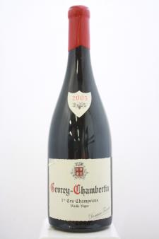 Domaine Fourrier Gevrey-Chambertin Les Champeaux Vieilles Vignes 2005