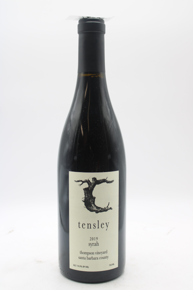 Tensley Syrah Thompson Vineyard 2019