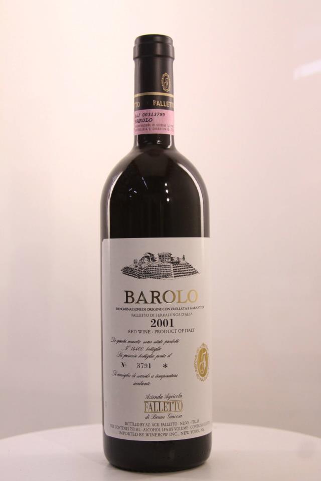 B. Giacosa Barolo Falletto di Serralunga d`Alba 2001
