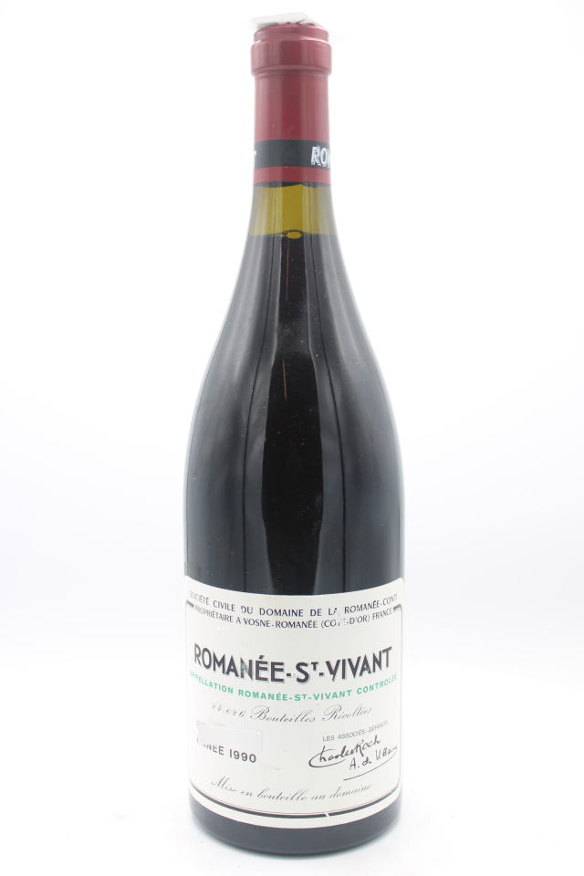 Domaine de la Romanée-Conti Romanée St. Vivant Marey Monge 1990
