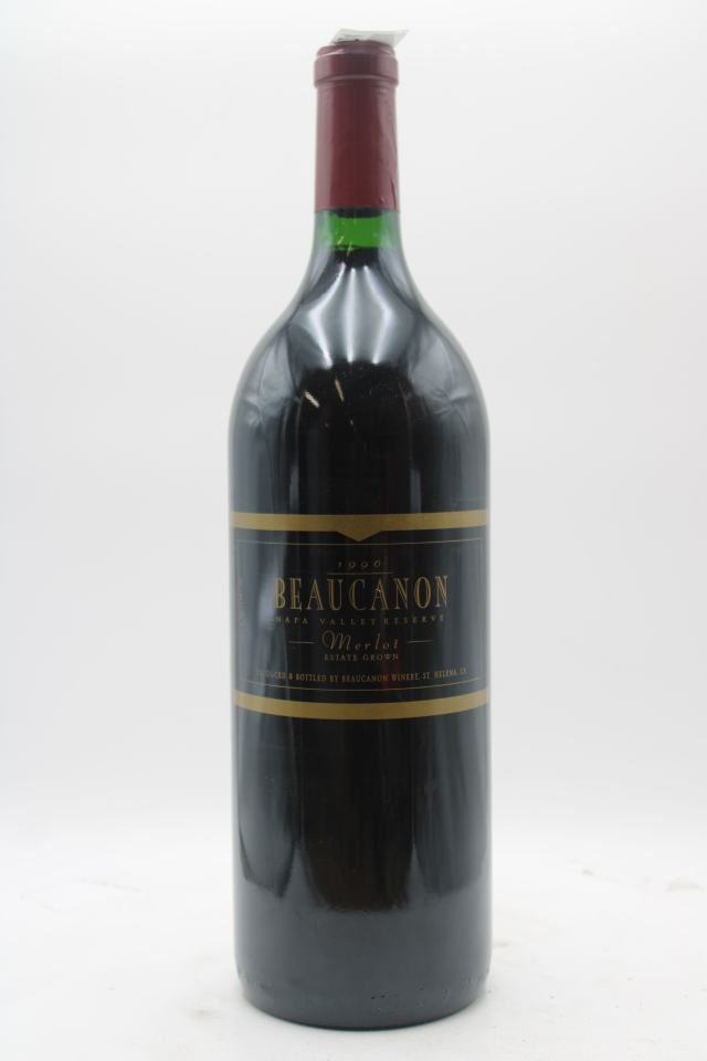 Beaucanon Merlot Napa Valley Reserve 1996