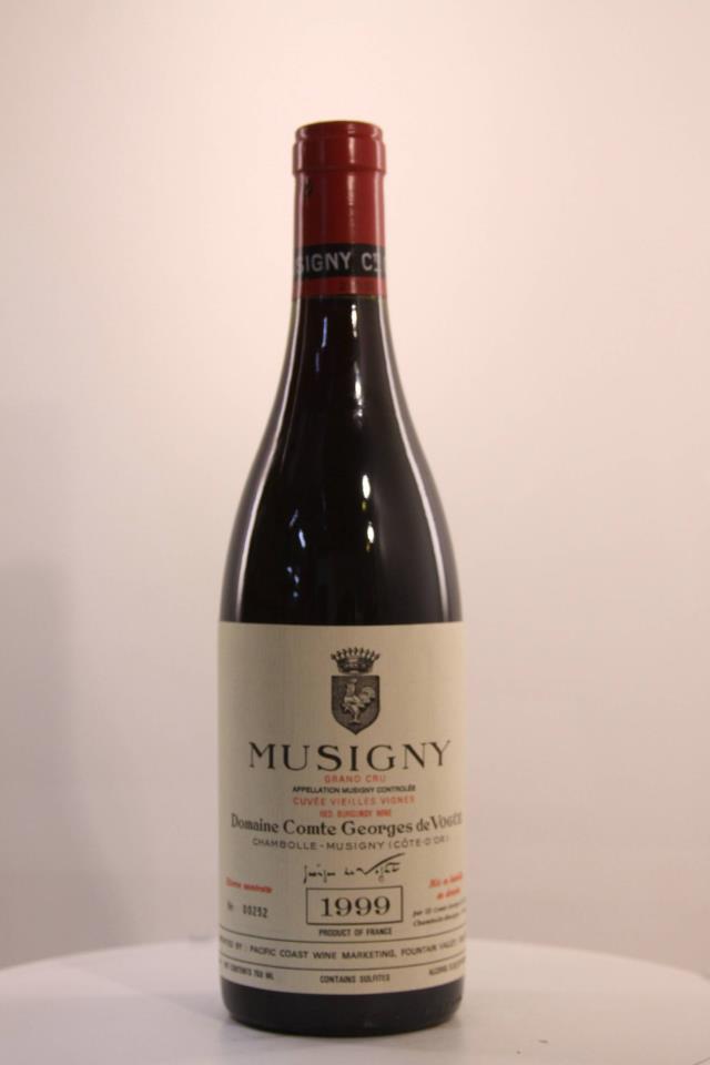 de Vogue Musigny Cuvee Vieilles Vignes 1999