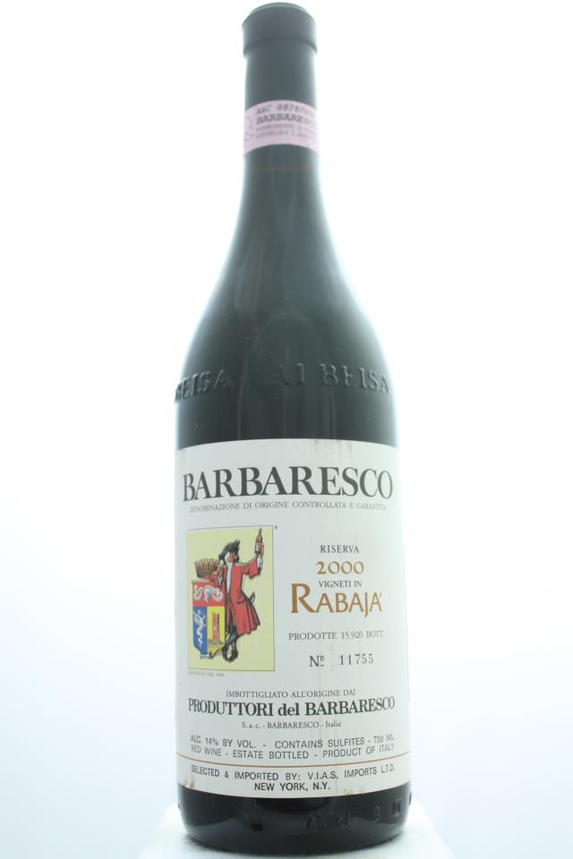 Produttori del Barbaresco Barbaresco Riserva Rabajà 2000