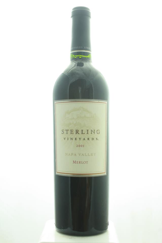 Sterling Vineyards Merlot Napa Valley 2001