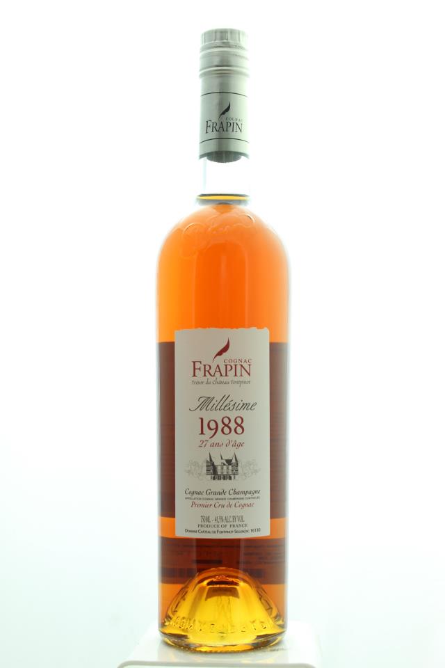 Frapin Cognac Grande Champagne 27-Year-Old 1988
