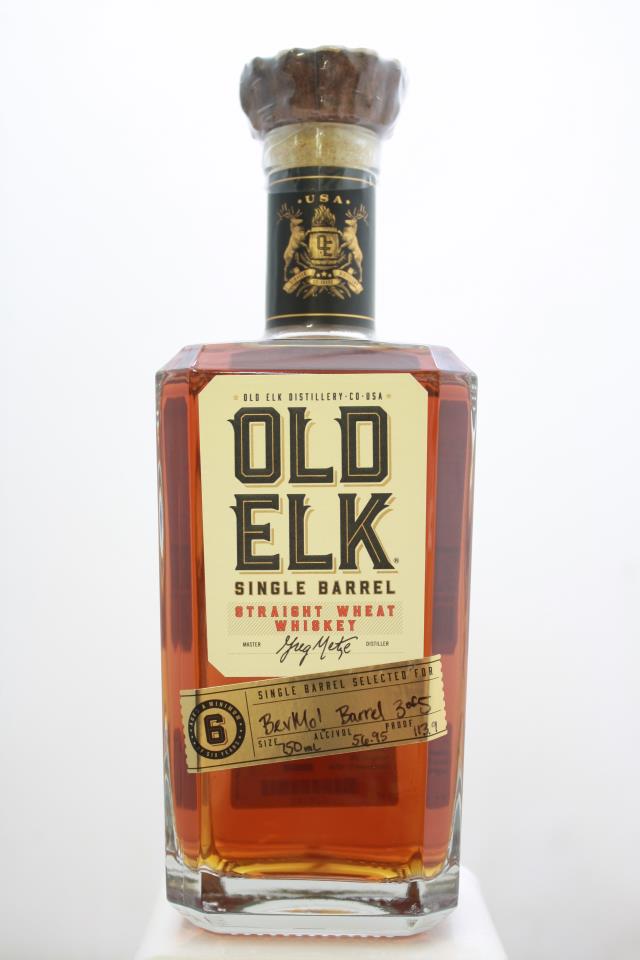 Old Elk Single Barrel Straight Wheat Whiskey Bevmo Barrel 3 of 5 NV