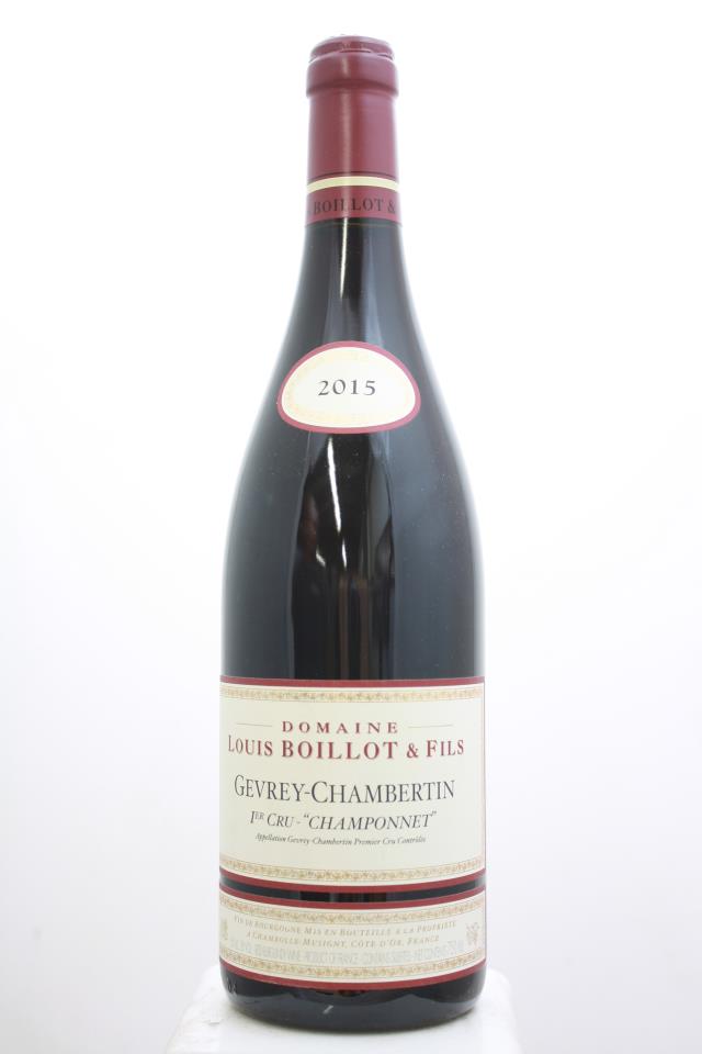 Lucien Boillot Gevrey-Chambertin Champonnet 2015