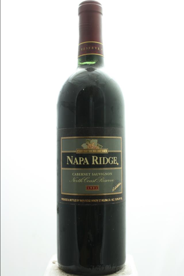 Napa Ridge Cabernet Sauvignon Reserve North Coast 1991