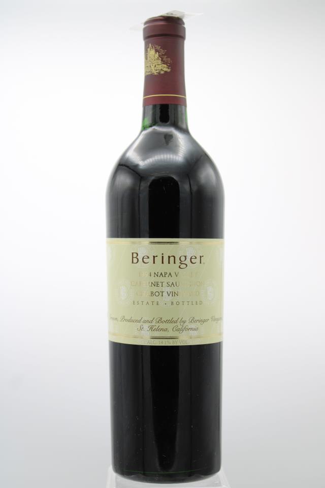 Beringer Vineyards Cabernet Sauvignon Chabot Vineyard 1994