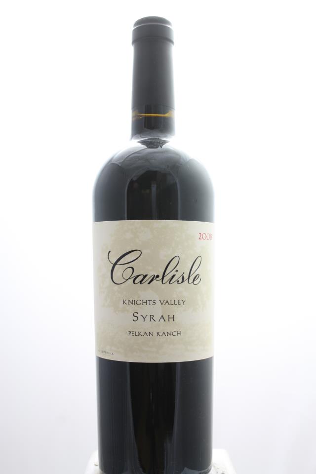 Carlisle Syrah Pelkan Ranch 2008