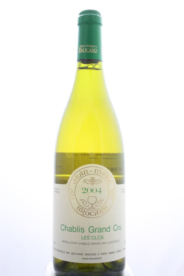 Jean-Marc Brocard Chablis Les Clos 2004