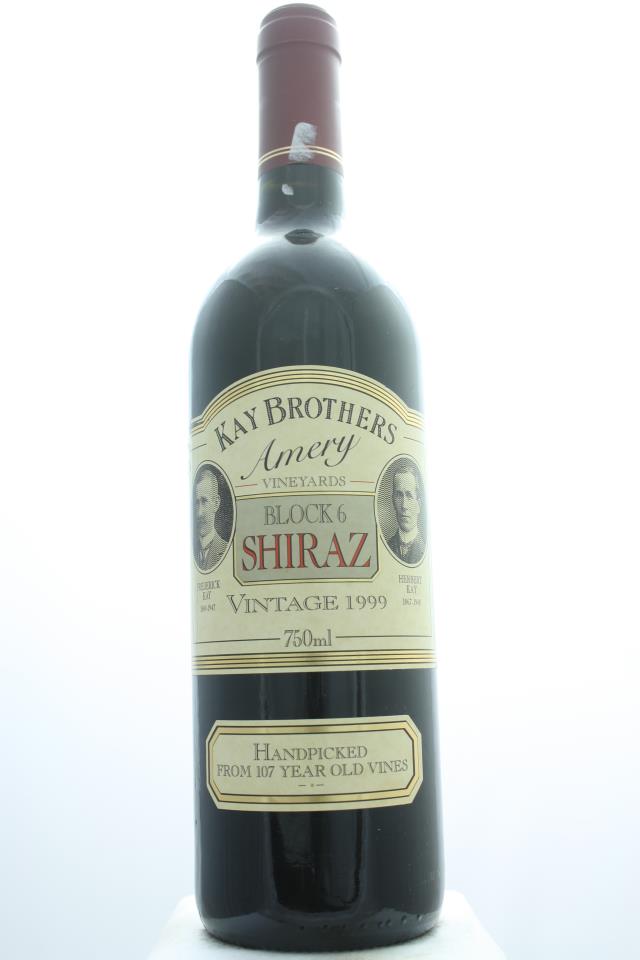 Kay Brothers Shiraz Block 6 Amery Vineyard 1999