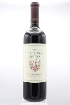 Calluna Estate Proprietary Red Calluna Vineyards 2014